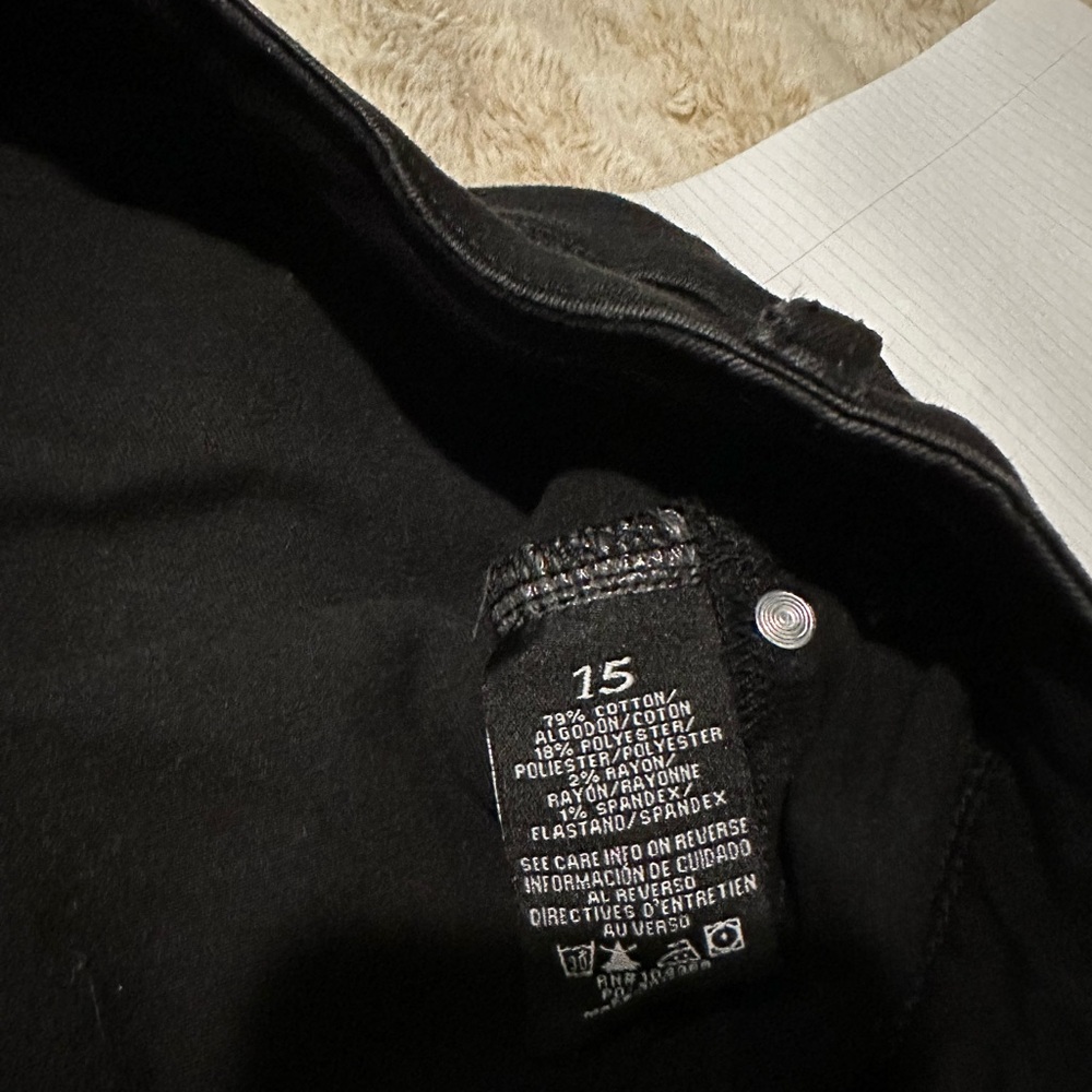 Black Denim Jeans